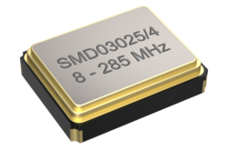 SMD Quarz Frequenzbereich von 8 – 285 MHz im 3.2x2.5mm/4pad Keramikgehäuse