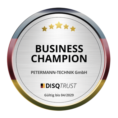 Business Champion durch DISQTrust