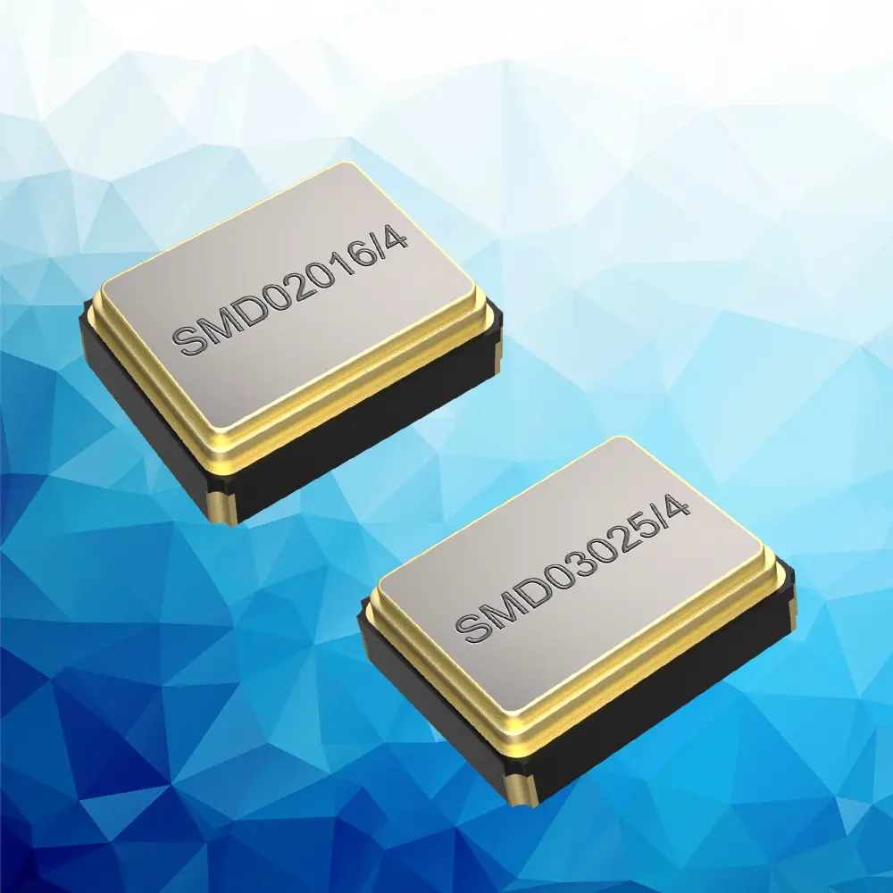 SMD-Quarze: KLEINER UND FREQUENZSTABILER Schwingquarze, SMD-Quarze, Taktgeber, Quarze in Keramikgehäusen