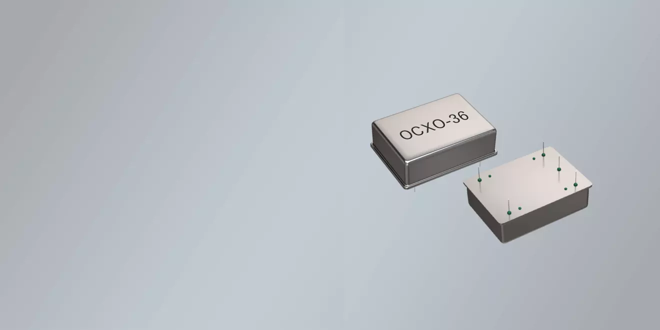 THT OCXO OSZILLATOR 36.0 x 27.0 mm 2.0-100.0 MHz 