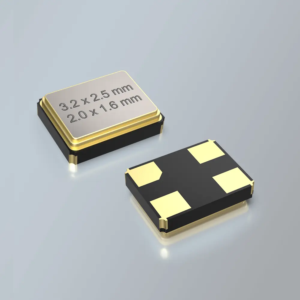 Low ESR Schwingquarze 3,2 x 2,5 mm und 2,0 x 1,6 mm QUARZE FÜR SCHNELLES ANSCHWINGEN