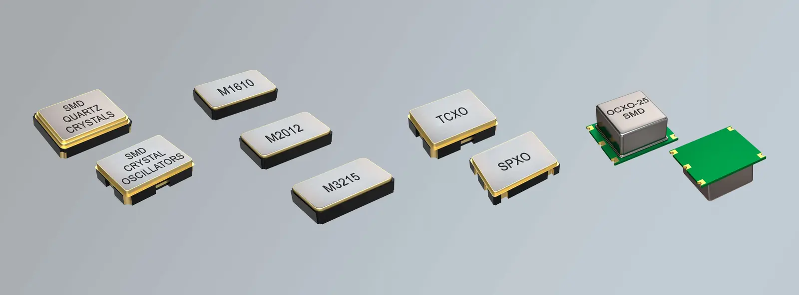 16 MHz Quarz im Keramikgehäuse mit 4 Lötpads