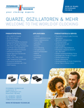 Innovative frequenzerzeugende Bauelemente