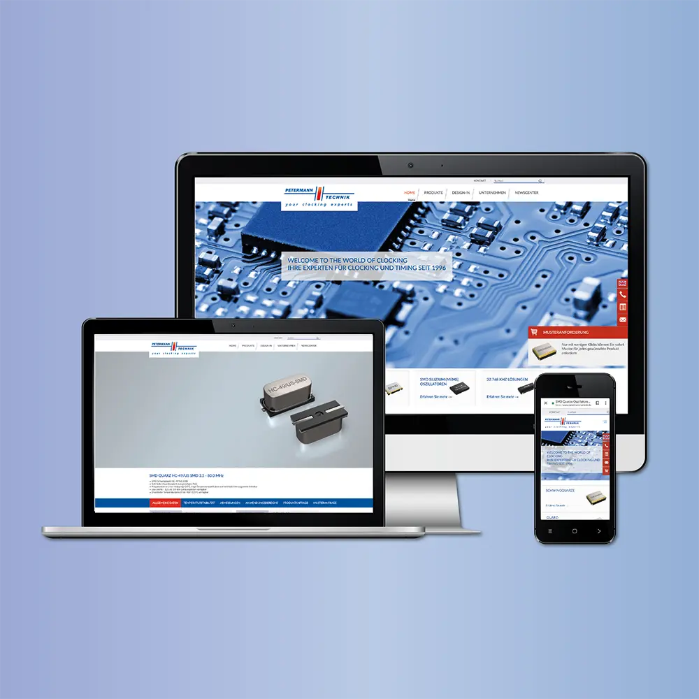 INNOVATIVE WEBSITE FÜR DIE BESCHAFFUNG VON FCP-BAUTEILEN