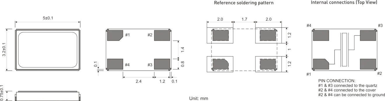 SMD QUARZ 8.0 - 80.0 MHz SMD QUARZ 8.0 - 80.0 MHz