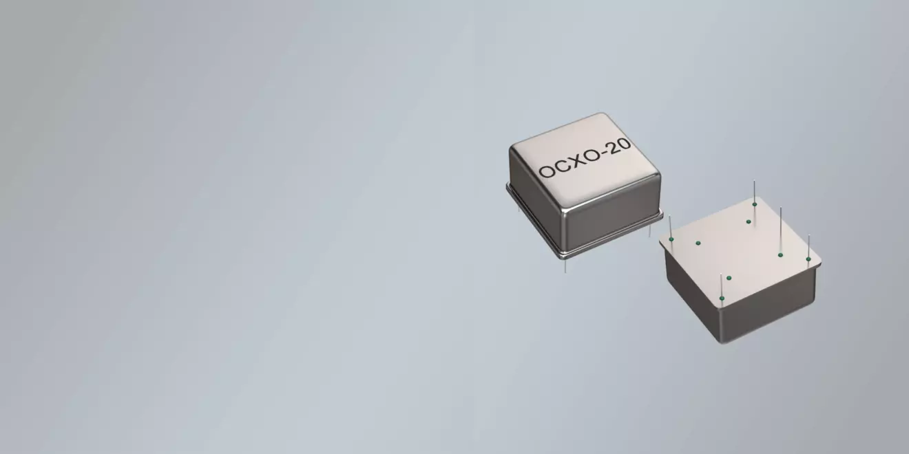 THT OCXO OSZILLATOR 20.5 x 20.5 mm 2.0-100.0 MHz 