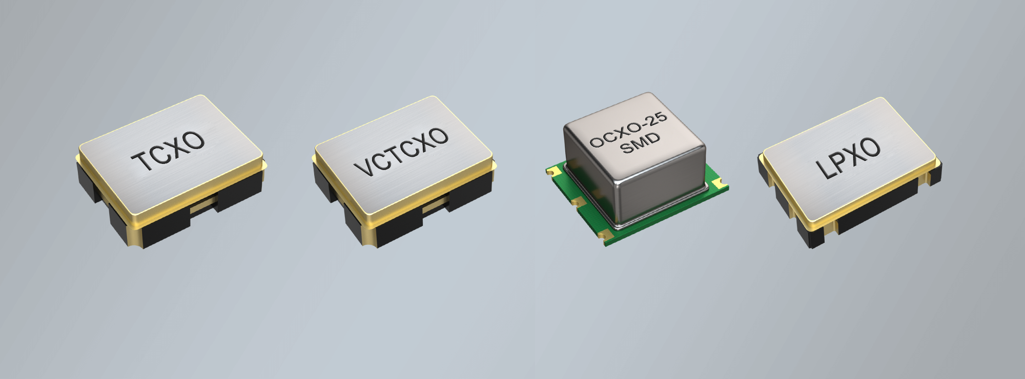 Referenzdesign von SMD Quarz-Oszillatoren für IC Hersteller
