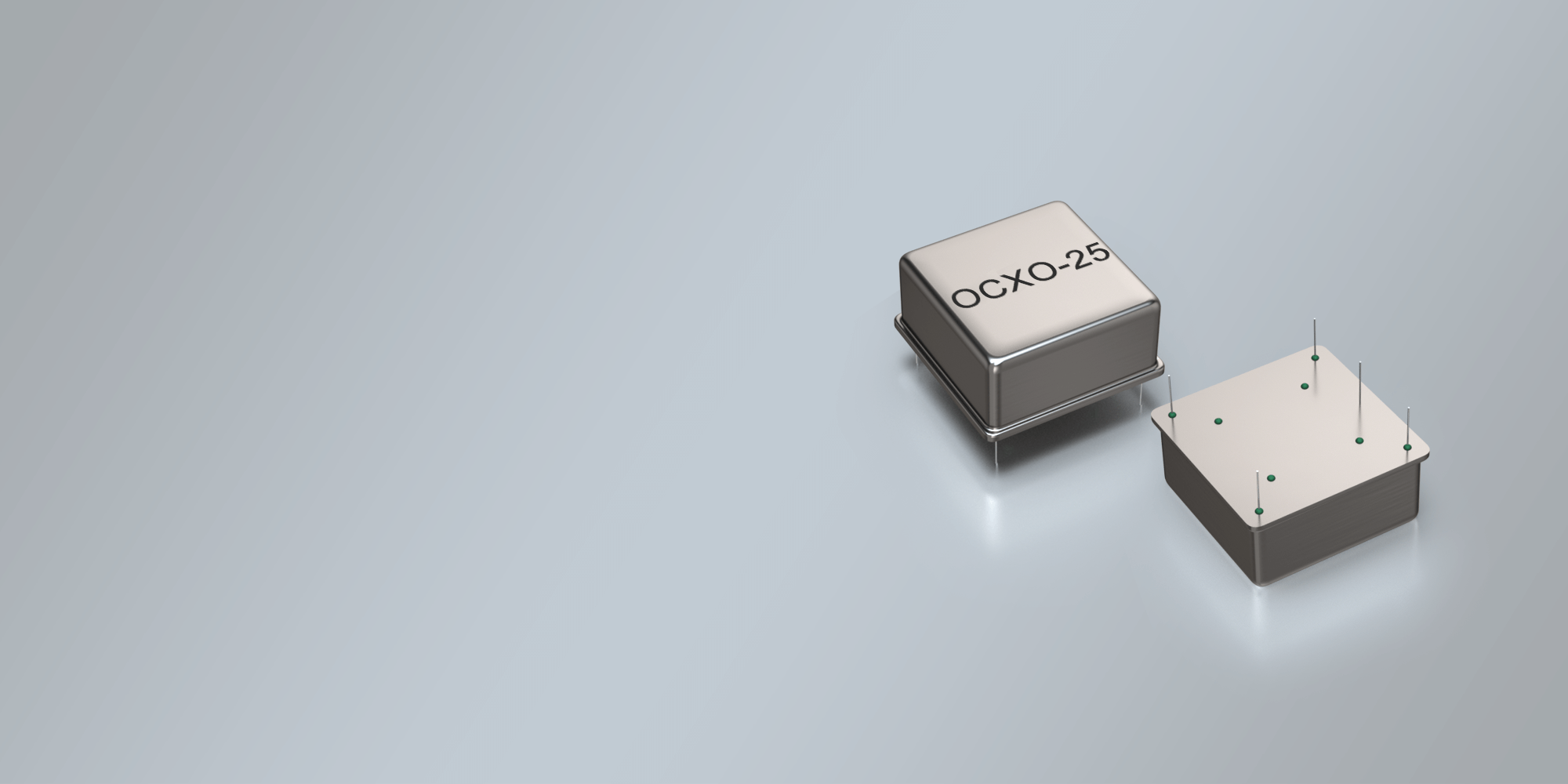 THT OCXO OSZILLATOR 25.4 x 25.4 mm 2.0-100.0 MHz