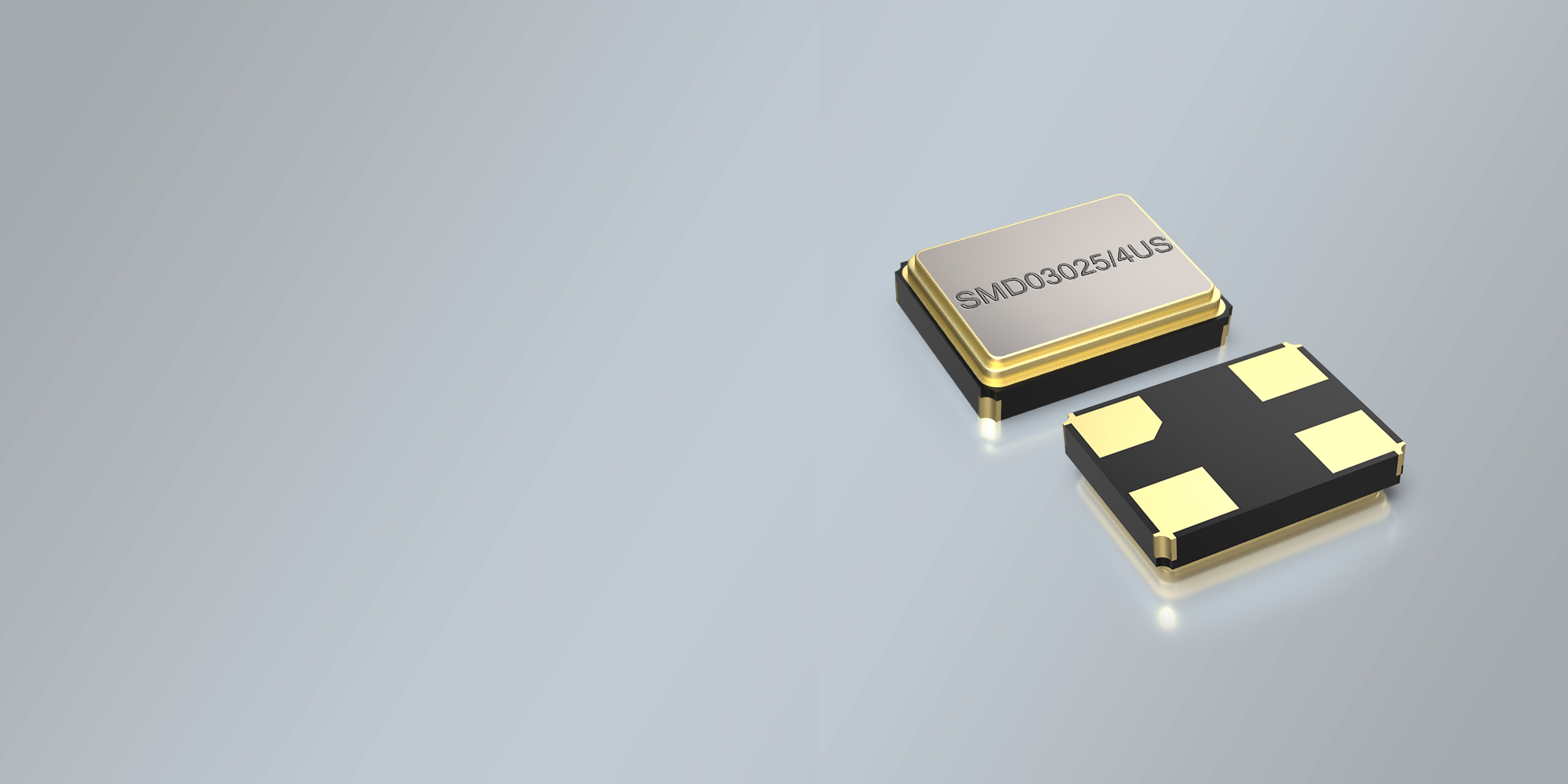 SMD QUARZ 3,2 x 2,5 mm 12.0 - 40.0 MHz ULTRASCHALL